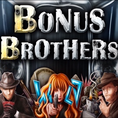 Na obrázku je nadpis Bonus Brothers a tri postavy.