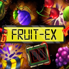 Na obrázku je názov Fruit-Ex a ovocie.